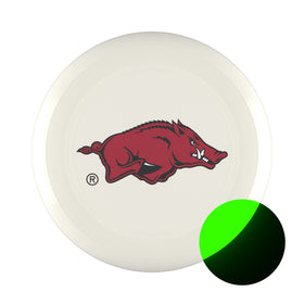 Arkansas Razorbacks Skychamp Junior Ultimate Disc GLOW