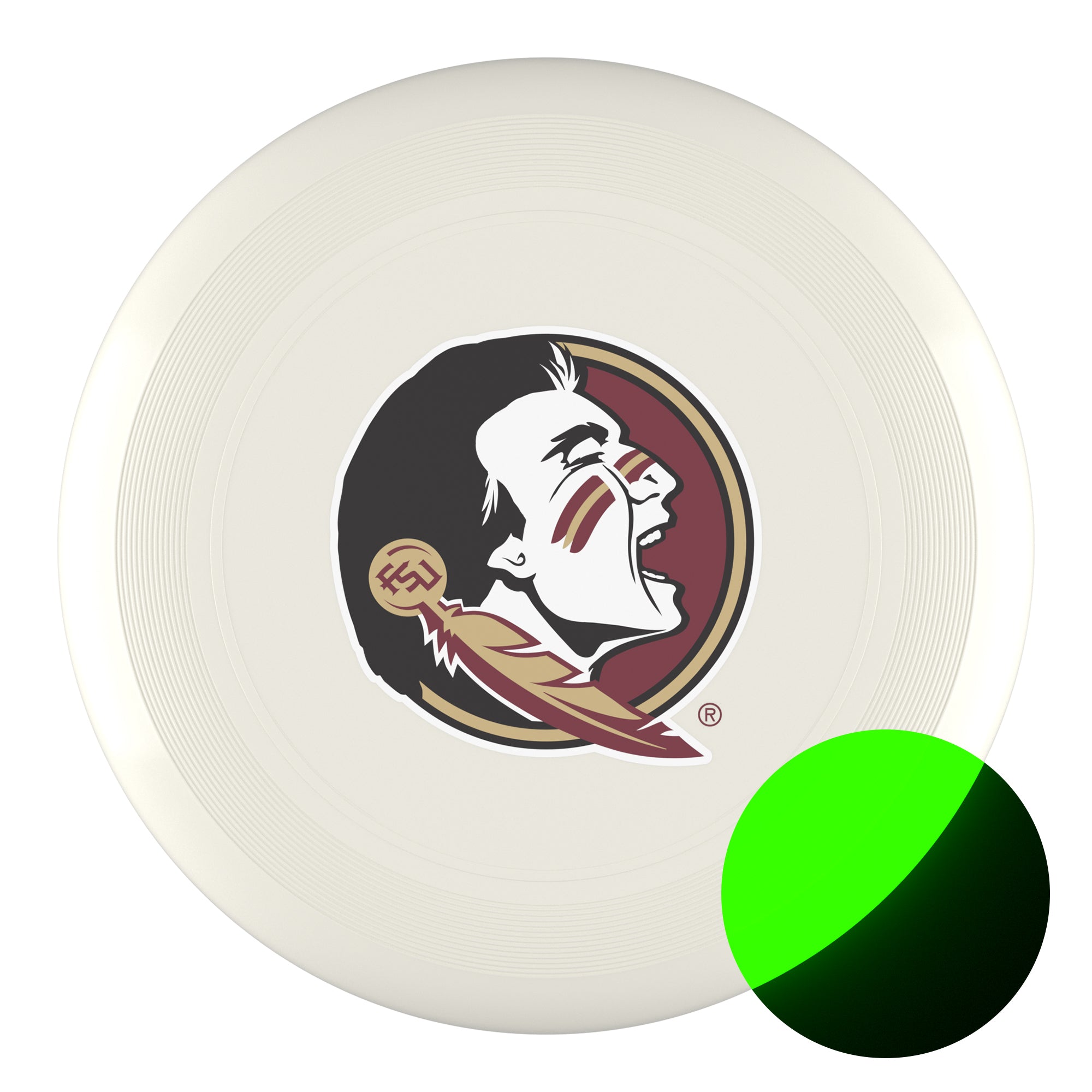 Florida State Seminoles Skychamp Ultimate Disc GLOW