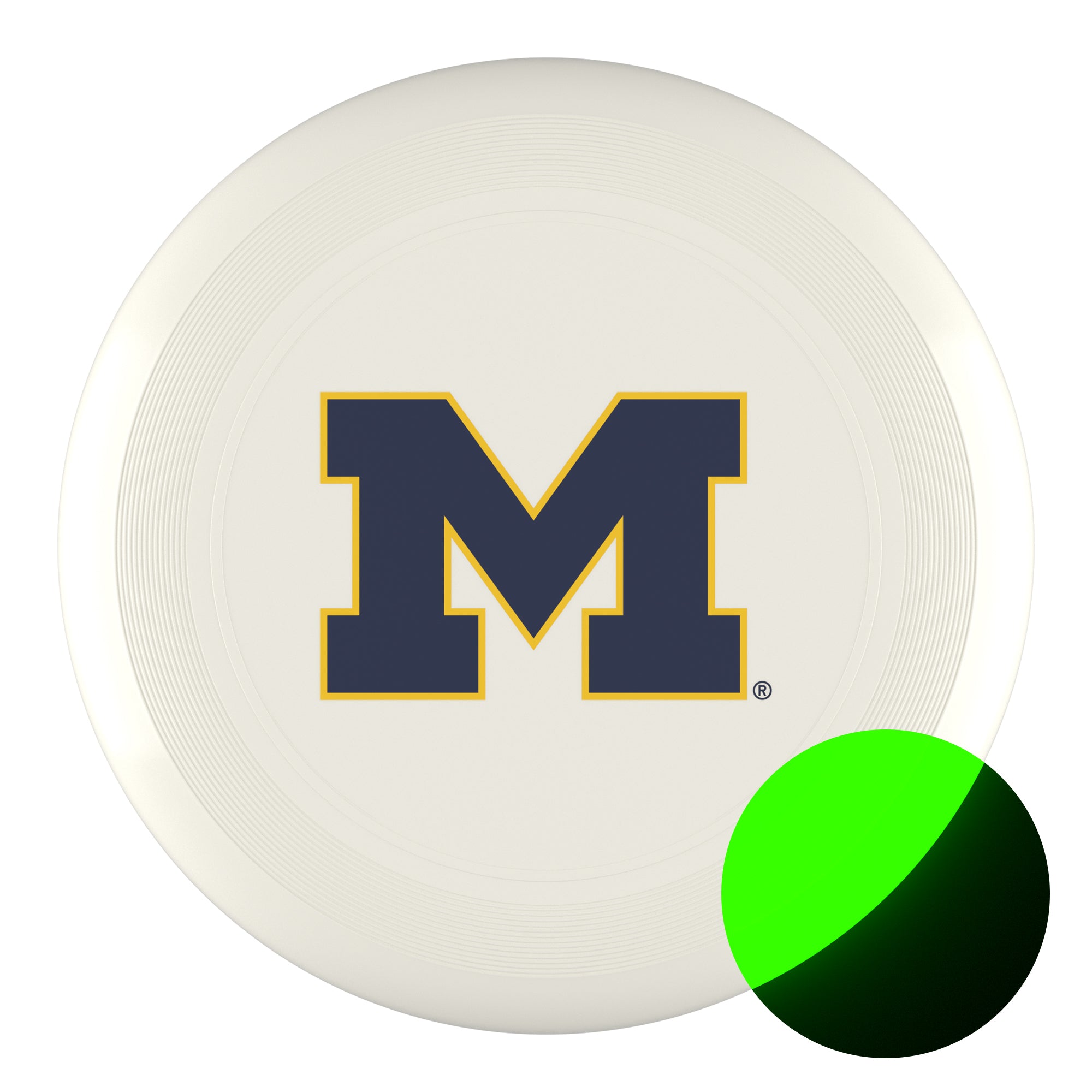 Michigan Wolverines Skychamp Ultimate Disc GLOW