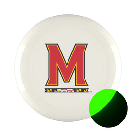 Maryland Terrapins Skychamp Junior Ultimate Disc GLOW