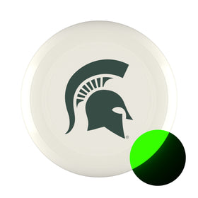 Michigan State Spartans Skychamp Junior Ultimate Disc GLOW