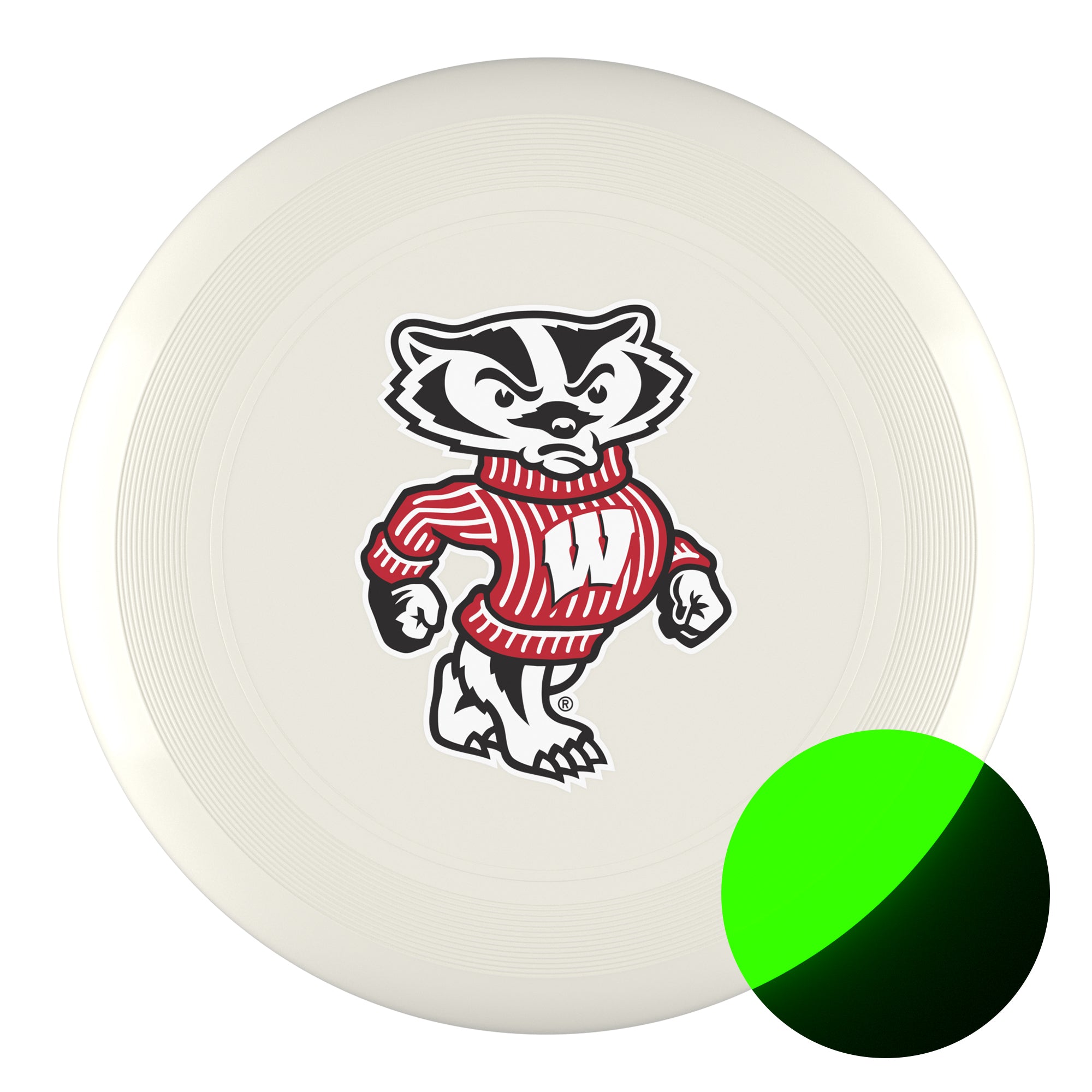 Wisconsin Badgers Skychamp Ultimate Disc GLOW